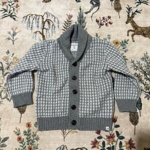 Sovereign code grey button down Kids Cardigan 2T